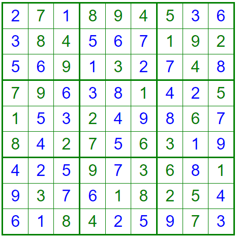 Solution sudoku difficile